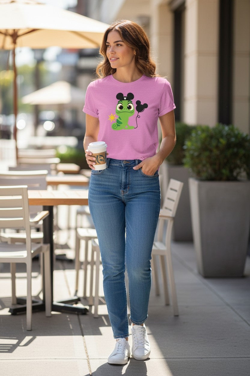 Magical Chameleon with Mouse Ears T-Shirt