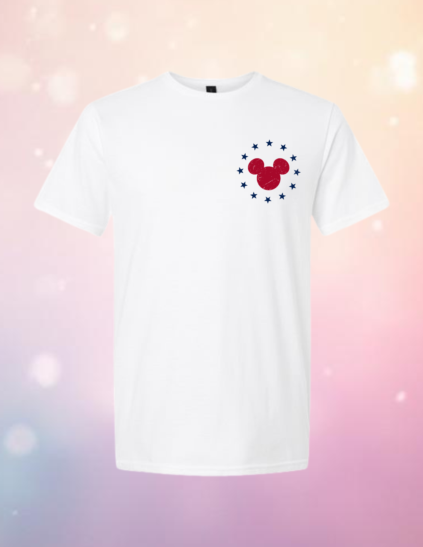 Magical Patriotic Mouse Flag T-Shirt