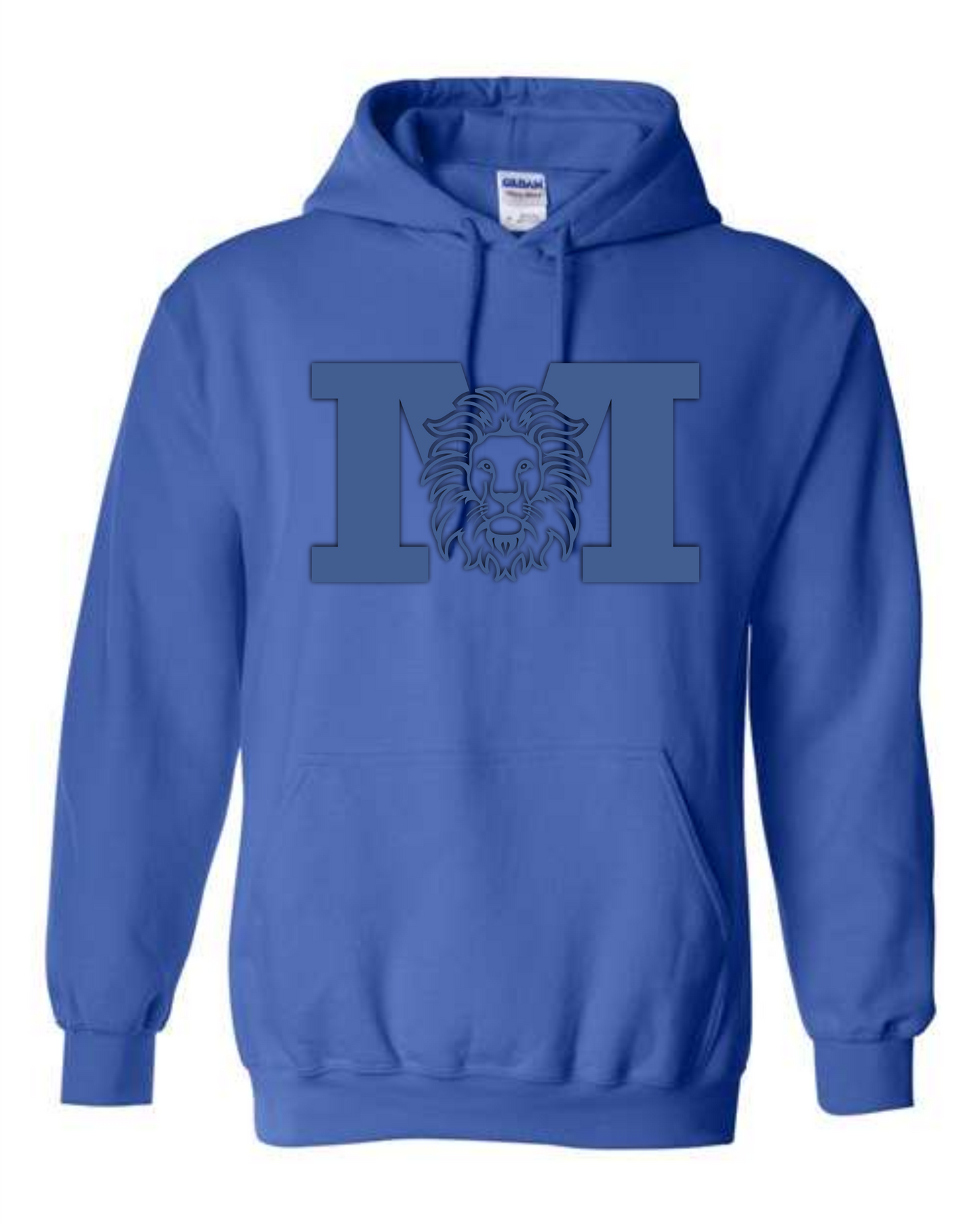 Monarch Block M w/ Lion Hoodie PUFF