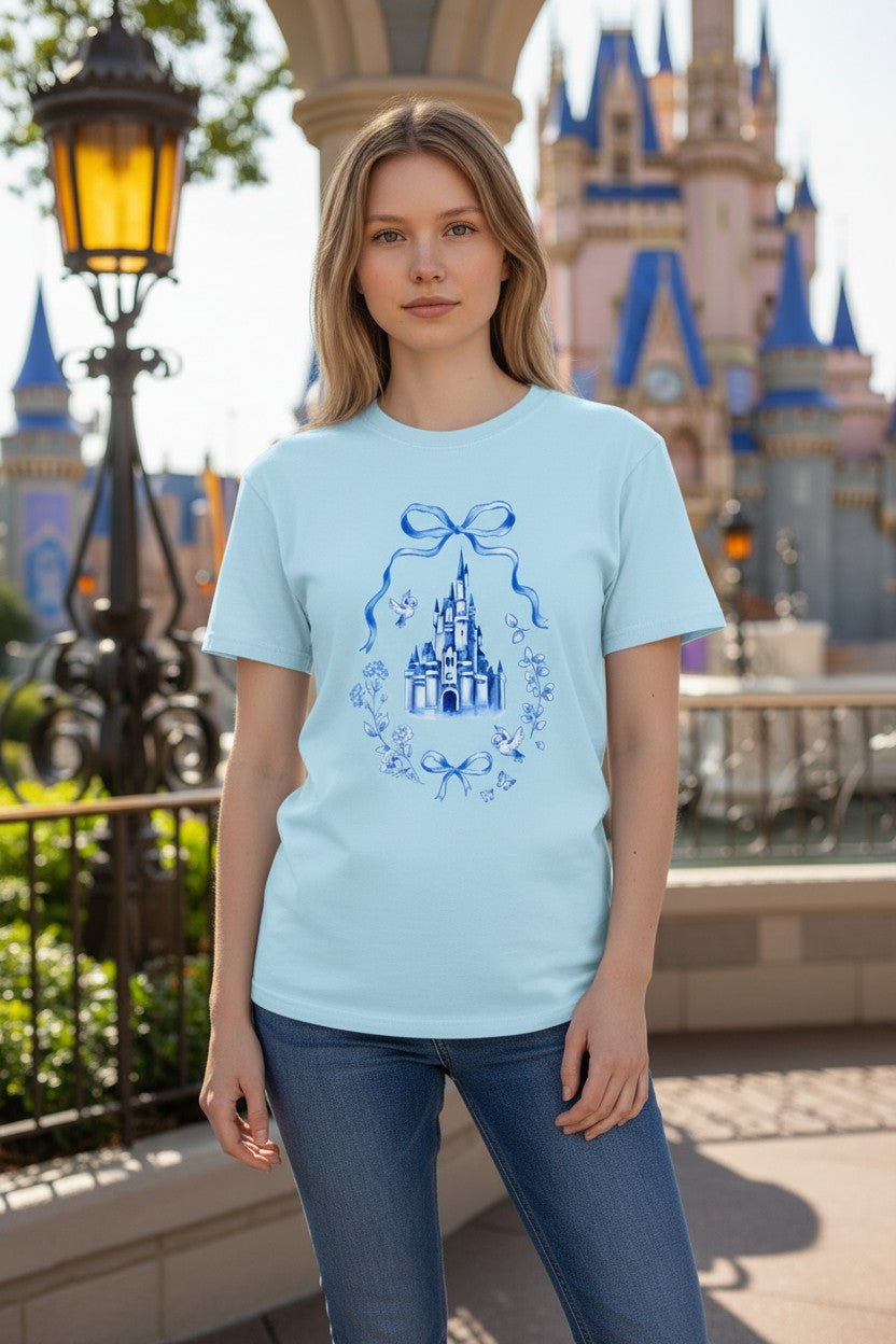 Magical Coquette Castle with Bow T-Shirt