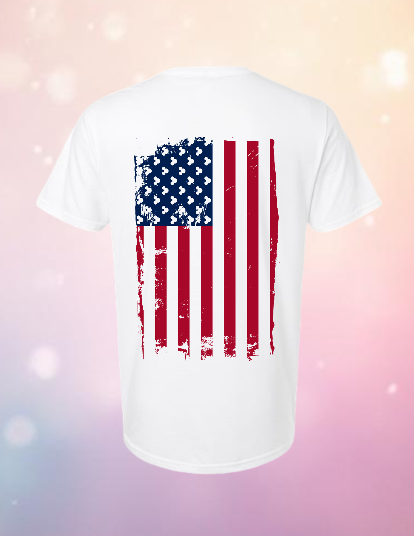Magical Patriotic Mouse Flag T-Shirt