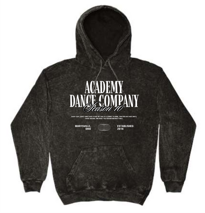 Adult ADC Competition Hoodie Mineral Wash Black