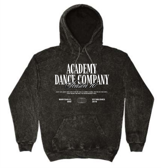 Adult ADC Competition Hoodie Mineral Wash Black