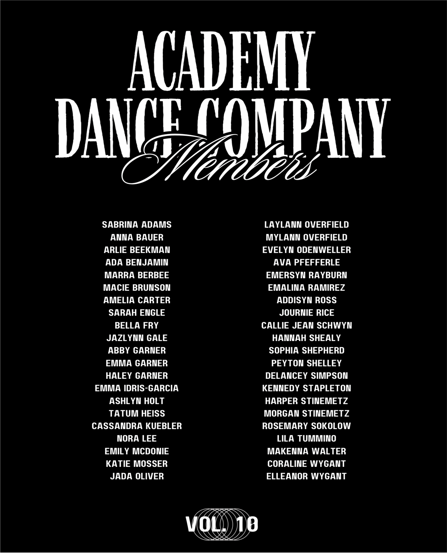 Youth ADC Competition T-Shirt Black