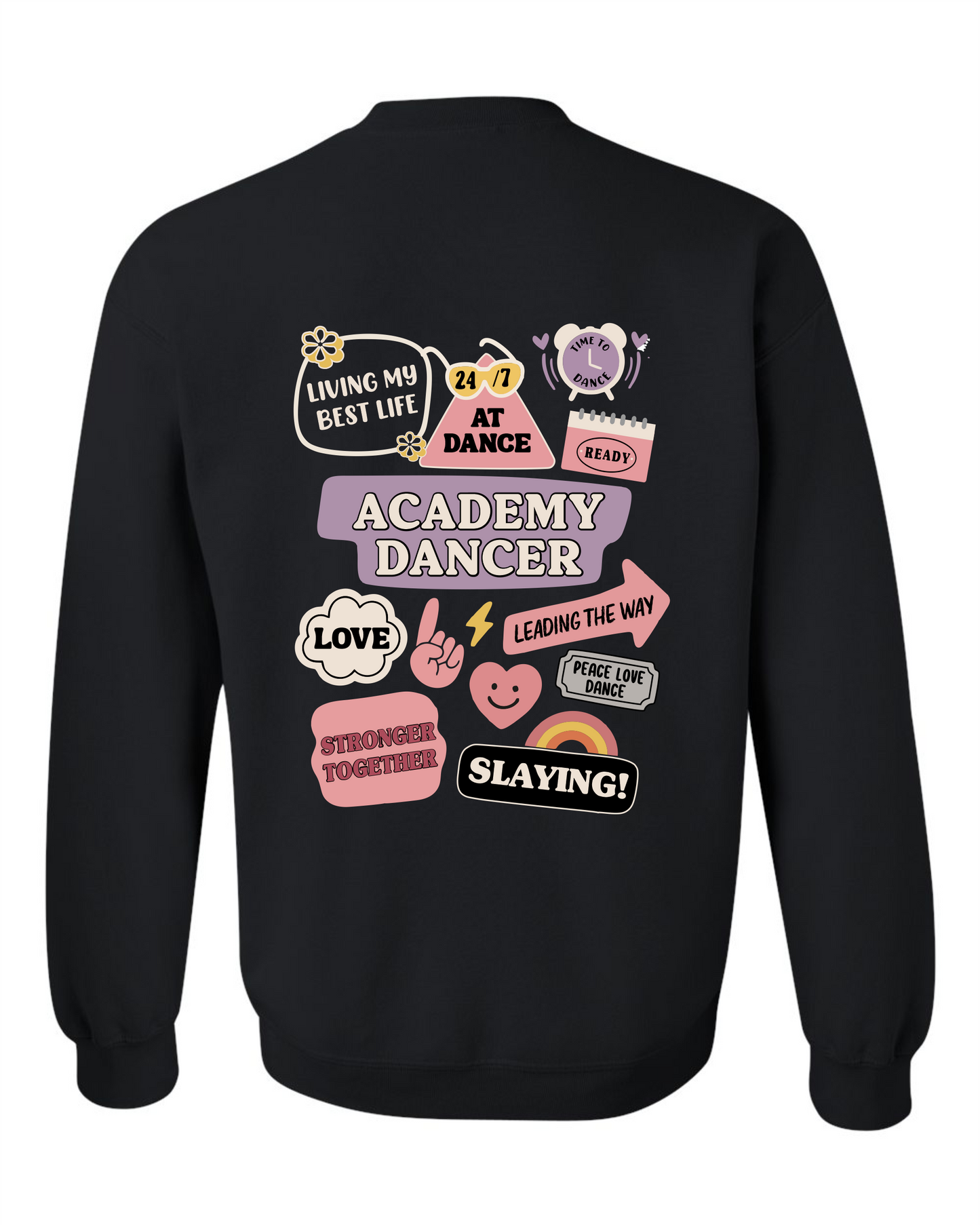 Academy Crew Sweatshirt (Word Bubble)