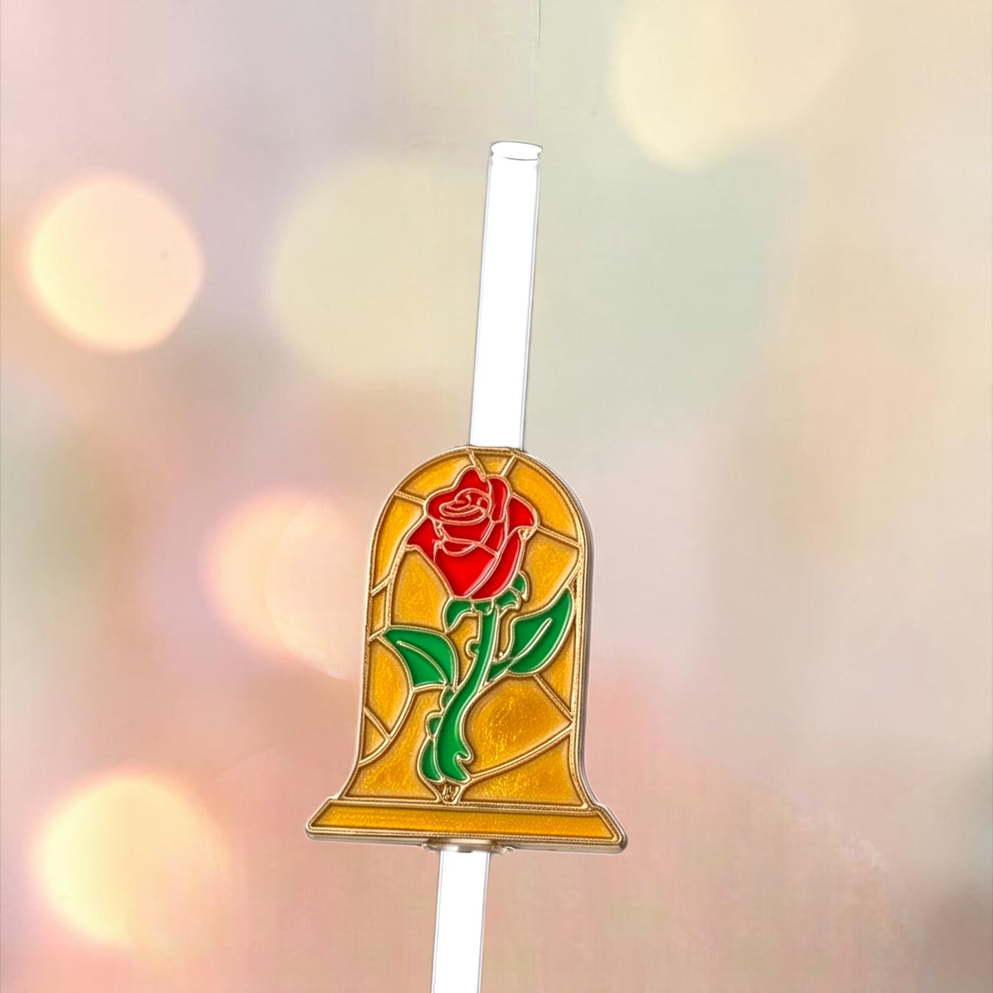 Magical Rose Straw Topper