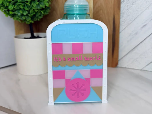 Magically Interchangeable Small World Trash Can Cover (Base Not Included)