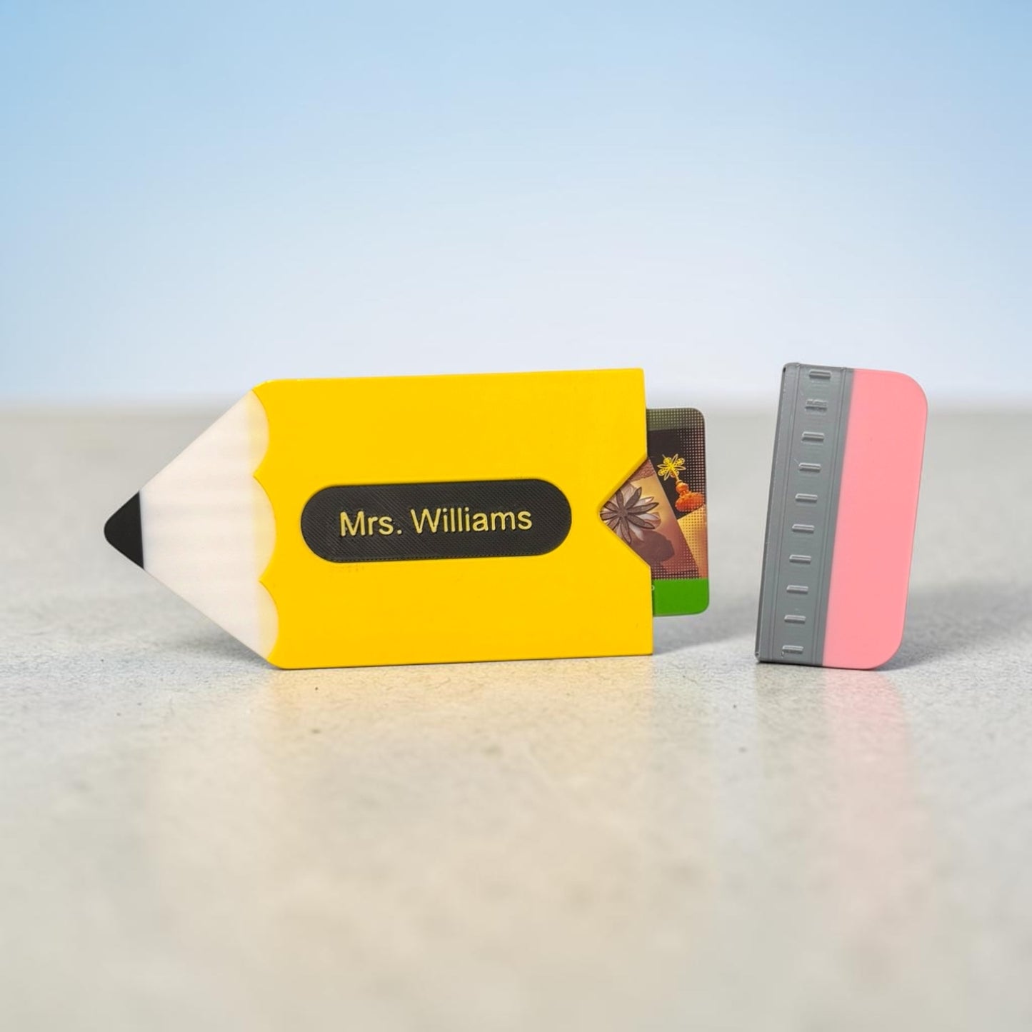 Pencil Gift Card Holder