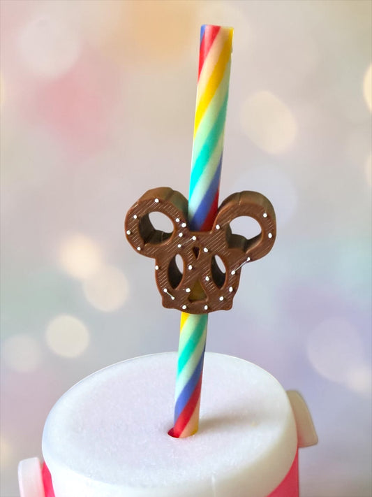 Magical Pretzel Straw Topper