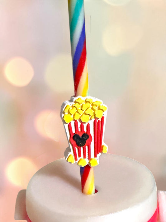Magical Popcorn Straw Topper