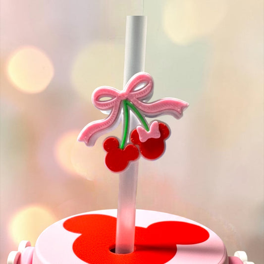 Magical Mouse Cherries Straw Topper
