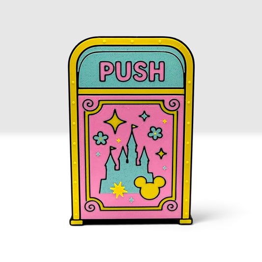 Magically Interchangeable Castle Trash Can Cover