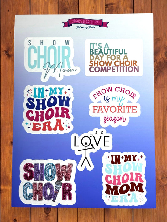 Show Choir Sticker Sheet  Vol. 2